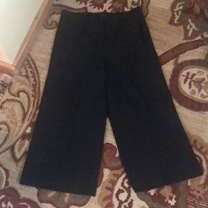 ANN TAYLOR Size 12 Crop WideLeg 
Stretchy Clam-digger Career Classic Fun $129NEW